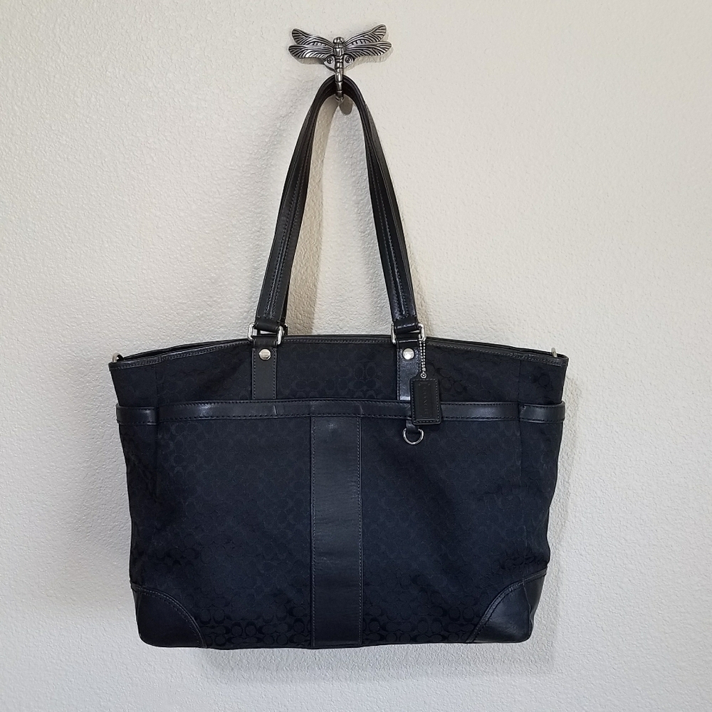 Coach Signature Diaper Large Travel Tote Bag